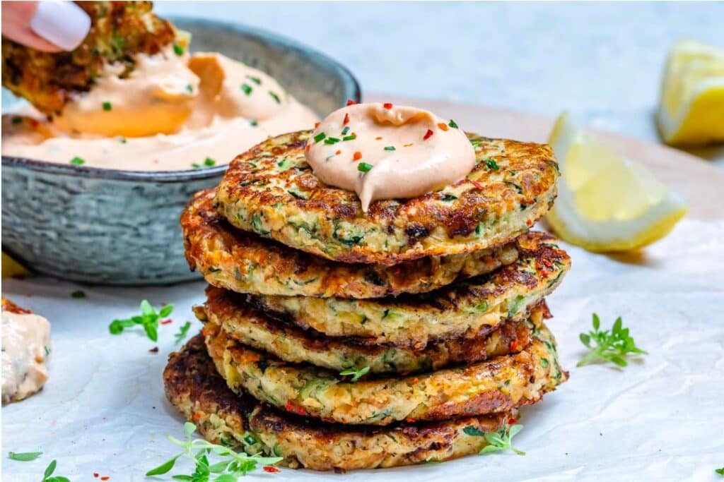 Despre mine 5 Baked Zucchini Fritters Recipe