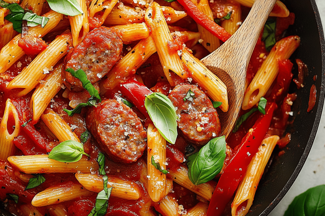 20-Minute Sausage Pasta Skillet (One-Pan Wonder!)