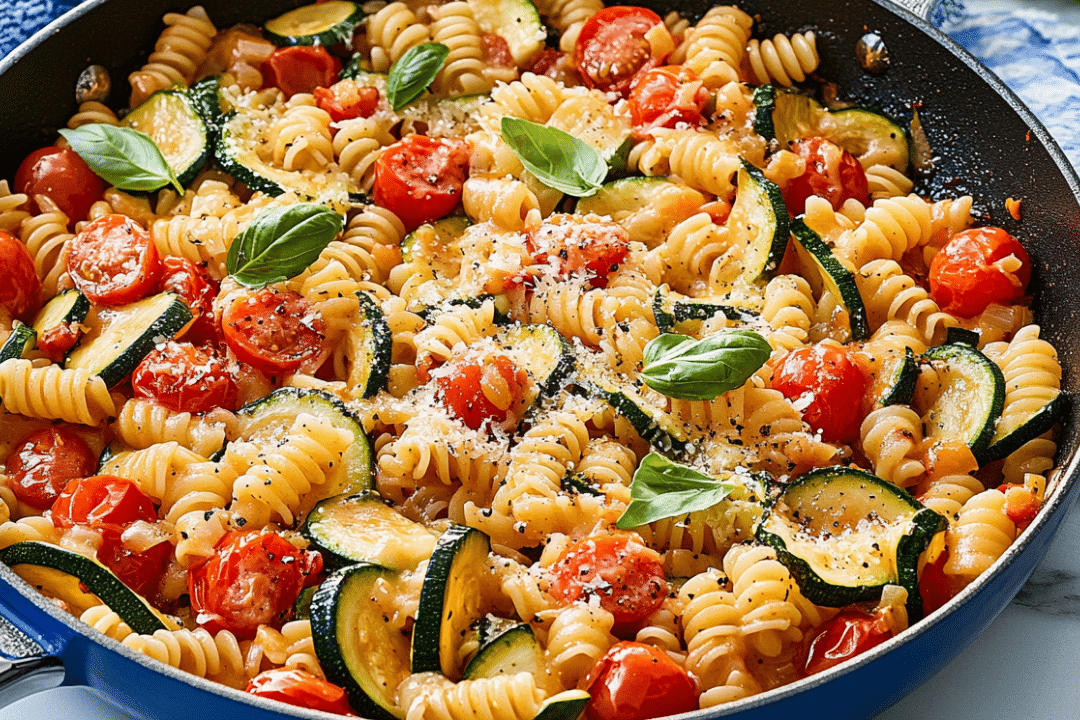 Healthy & Flavorful Tomato Zucchini Pasta (Ready in Under 30 Minutes!)